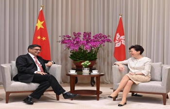 Visit of Ambassador Vikram Misri to Hong Kong