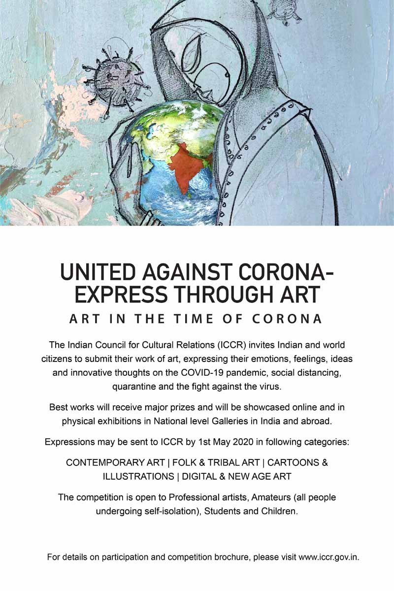 Art competition entitled United against Corona- Express through Art